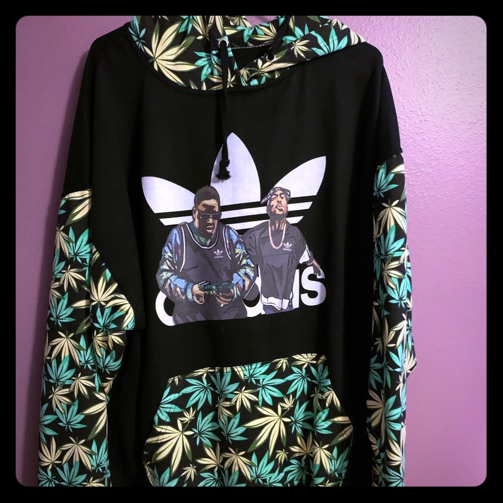Custom Tupac & Biggie hoodie